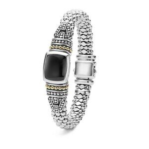 Rittenhouse  Onyx Caviar Bracelet | 9mm from Lagos Sz 6(XS)